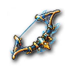 Azure Gold Bow