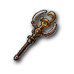Golden Halo Staff
