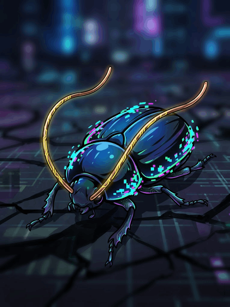 Pixel Mutant Beetle