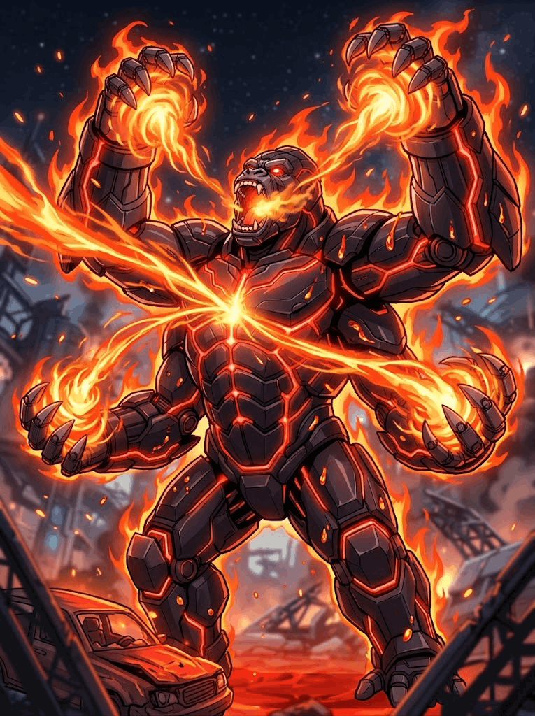 Crimson Heavy Kong