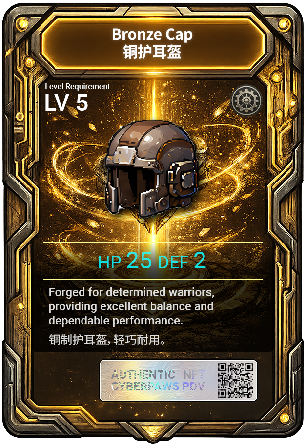 NFT artwork · Bronze Cap·Common