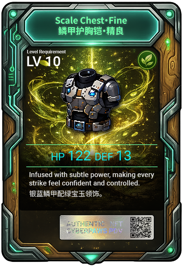 NFT artwork · Scale Chest·Fine